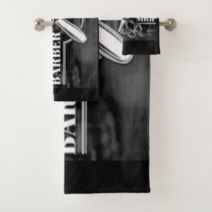 Conjunto De Toalhas Logotipo do compro Barber