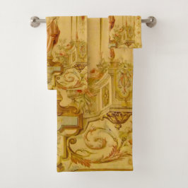 Conjunto De Toalhas Louis XV Floral Calliope Muse