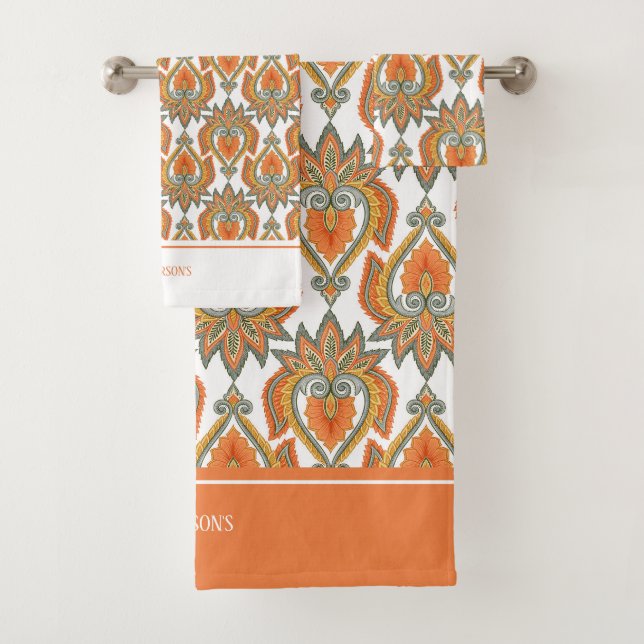 Conjunto De Toalhas Lovely Floral Paisley (Insitu)