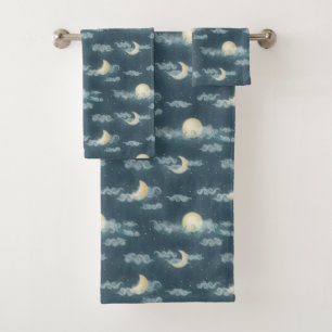 Conjunto De Toalhas Lua
