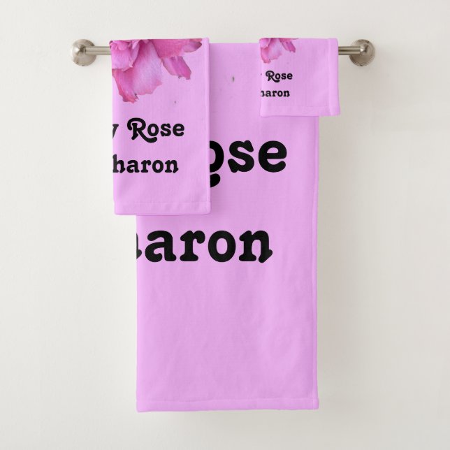 Conjunto de Toalhas Lucy Rosa (Insitu)