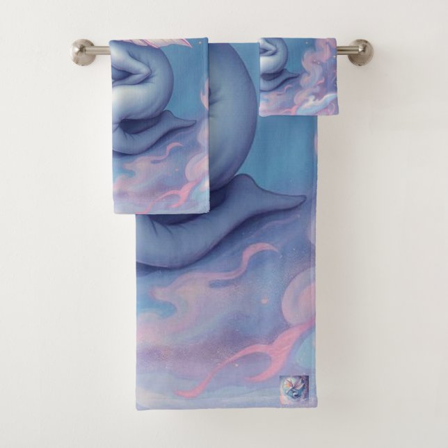 Conjunto De Toalhas „Lunara – Die Träumerin des Himmels“ (Insitu)