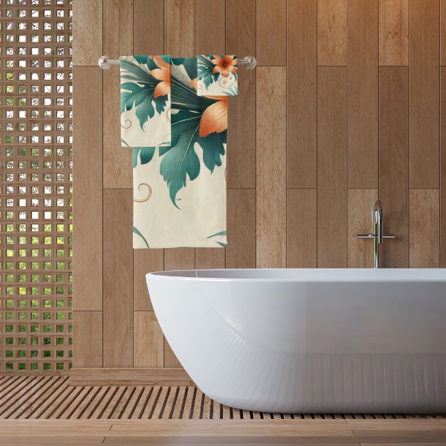 Conjunto De Toalhas Luz tropical (Criador carregado)