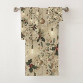 Conjunto De Toalhas Luzes de Fadas, Floresta Brilhante