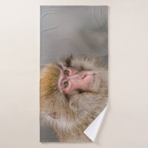Conjunto De Toalhas Macaco Japonês da Neve: Natureza