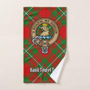 Conjunto De Toalhas MacGregor Crest sobre Tartan