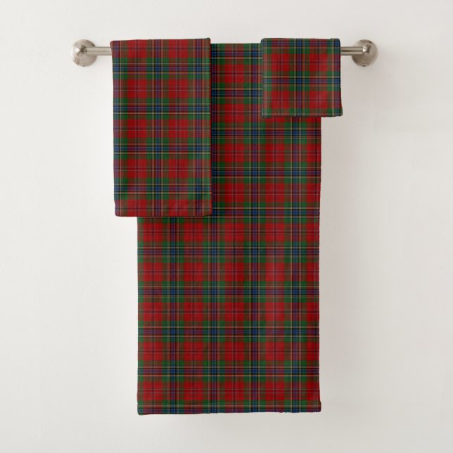 Conjunto De Toalhas Maclean Tartan Scottish Modern MacLean do Duart (Insitu)