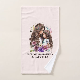 Conjunto De Toalhas Mãe e Filha Adoráveis (7)