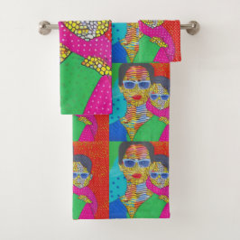 Conjunto De Toalhas Mãe e Filho