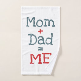 Conjunto De Toalhas Mãe e Pai sou eu