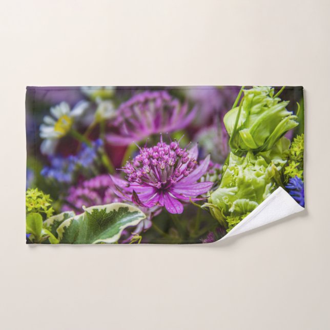 Conjunto De Toalhas Magia requintada de flores #1 (Toalha de mão)