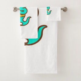 Conjunto De Toalhas Magical Kawaii Djinn - Neon Spirit