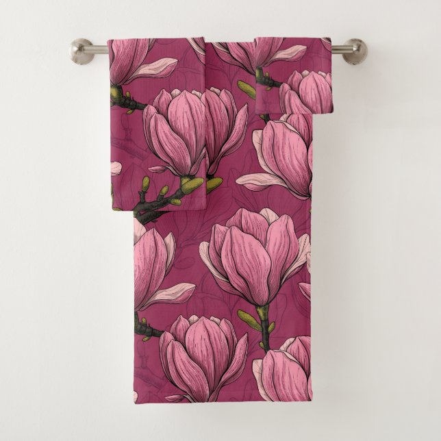 Conjunto De Toalhas Magnolia Jardim (Insitu)
