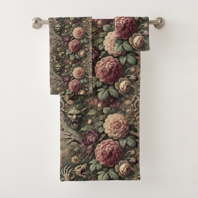 Conjunto De Toalhas Mais alto que Blooms - Vitoriano Gótico (Insitu)