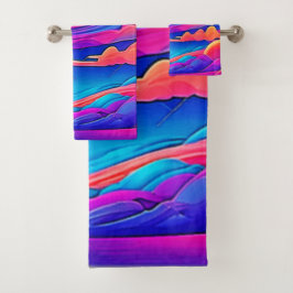 Conjunto De Toalhas Majestade de A Sunset