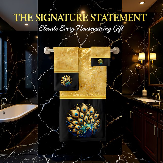 Conjunto De Toalhas Majexpressa dança de peacocks (Criador carregado)