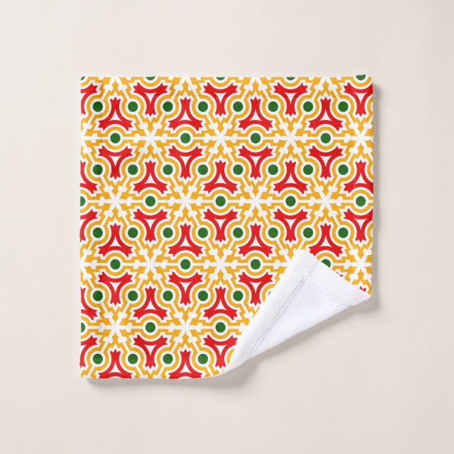 Conjunto De Toalhas Malaga street walls 1 (Pano de lavar)