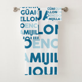 Conjunto De Toalhas Malaguita