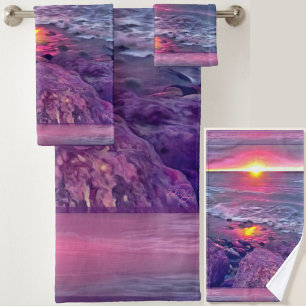 Conjunto De Toalhas Malecon Sunset 0911