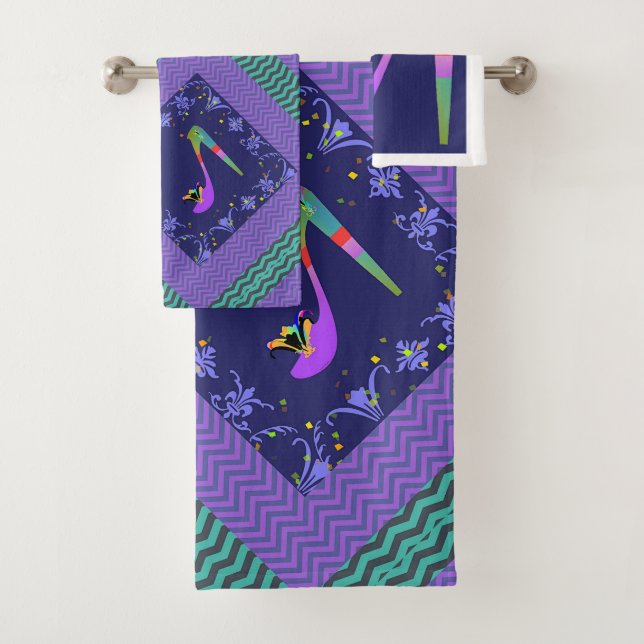 CONJUNTO DE TOALHAS MALHA DE FASHION (Insitu)