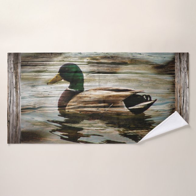 Conjunto De Toalhas Mallard Duck (Toalha de Banho)