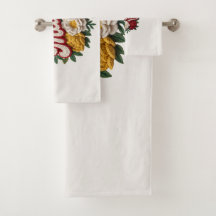 Mama Floral Kitchen Towel\Tea Towel (Home & Living