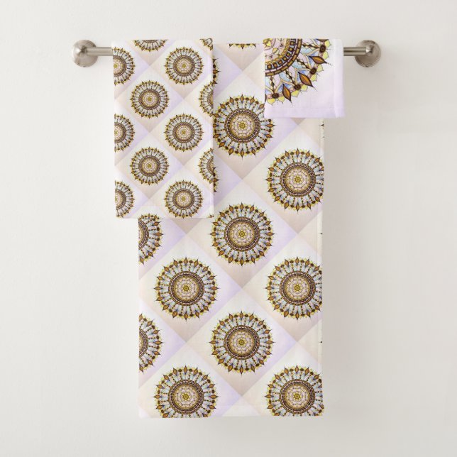 Conjunto De Toalhas Mandala (Insitu)