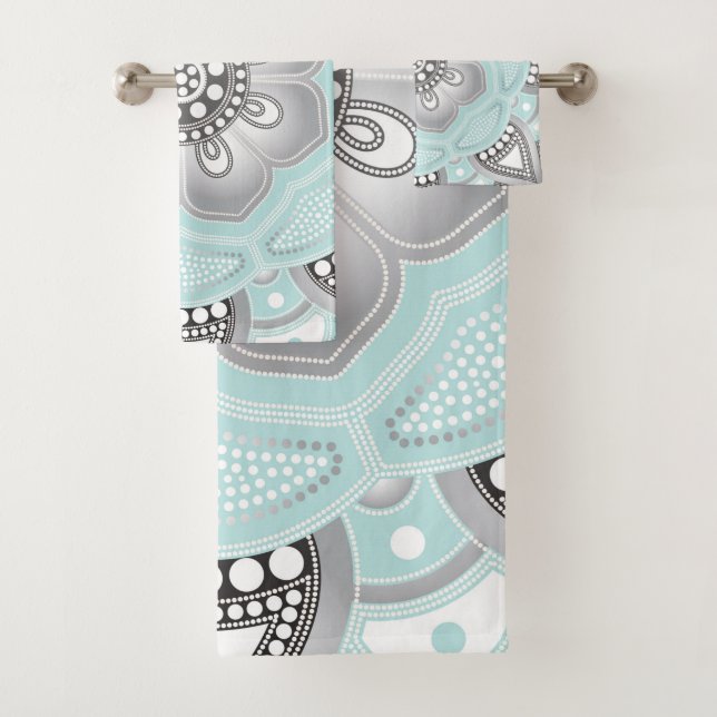 Conjunto De Toalhas Mandala Creative, todos os pontos para um (Insitu)