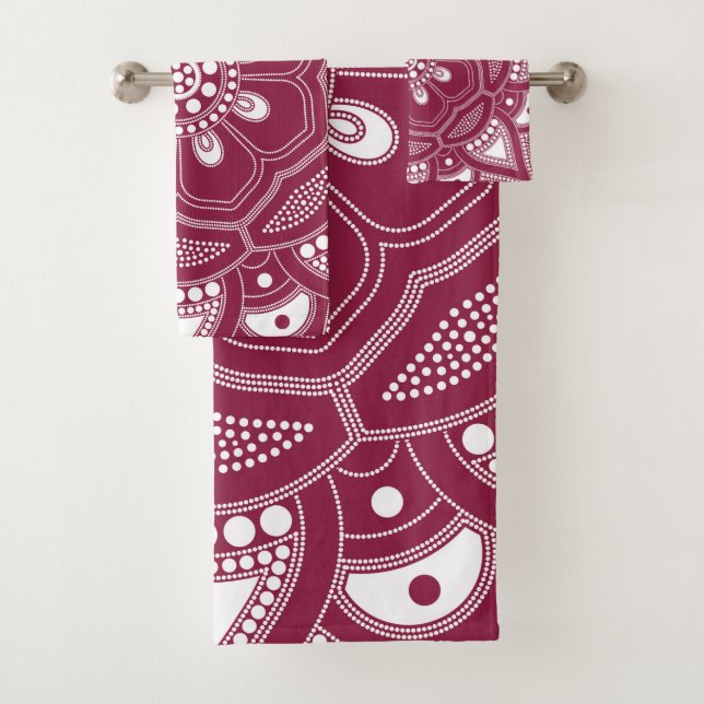 Conjunto De Toalhas Mandala Creative, tudo aponta para um 8 (Insitu)