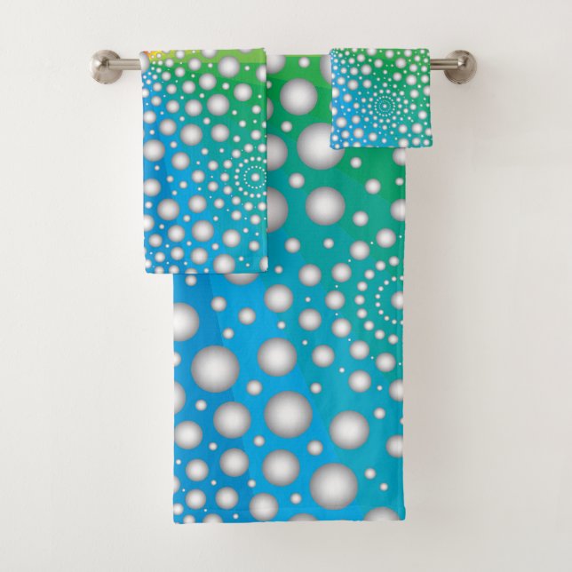 Conjunto De Toalhas Mandala de Círculos 2 (Insitu)