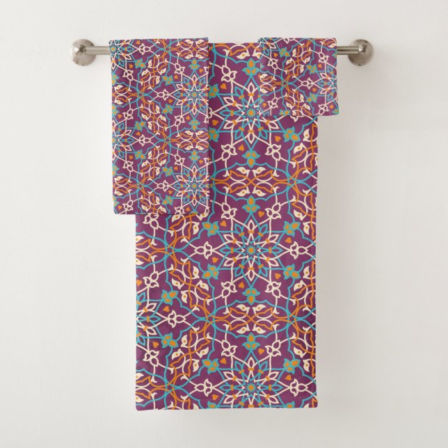 Conjunto De Toalhas Mandala Inspiração 5 (Insitu)
