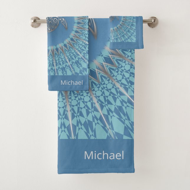 Conjunto De Toalhas Mandala Tropical (Insitu)