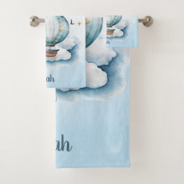 Conjunto De Toalhas Mantenha-o a bordo no oceano personalizável