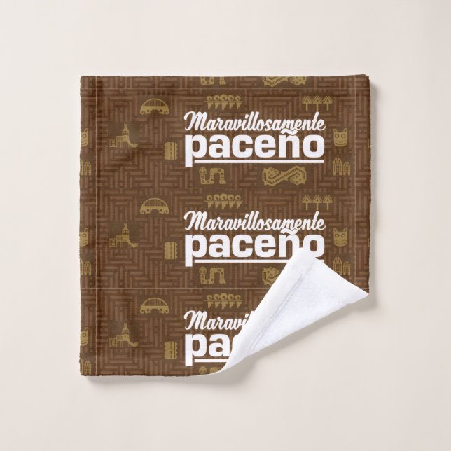 Conjunto De Toalhas Maravillosamente paceño (Pano de lavar)