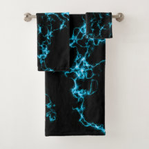 Marble Elegante 10 - Azul e Preto