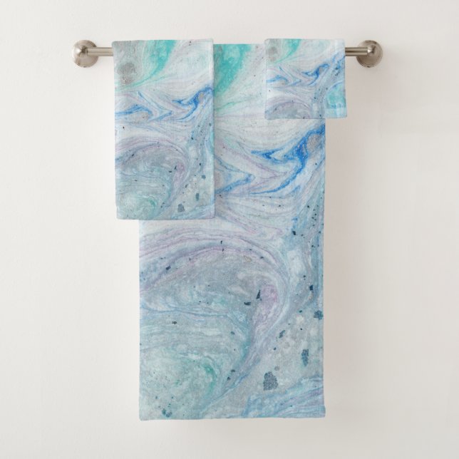 Conjunto De Toalhas Marble I (Insitu)