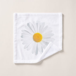 Conjunto De Toalhas margarida branca