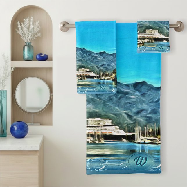 Conjunto De Toalhas Marina Vallarta 0946  (Criador carregado)