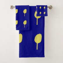 Marinho Azul Ouro Dourado  Amarelo Padrões das Tul