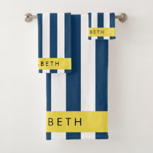 Marinho Blue Stripes, Padrão Strike, Seu Nome