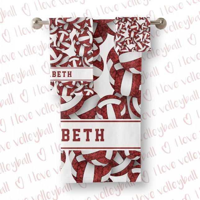 Conjunto De Toalhas Marrom personalizado do padrão das bolas de galinh (Criador carregado)