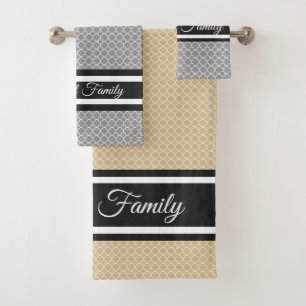 Conjunto De Toalhas Marroquino personalizado