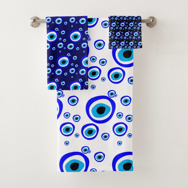 Conjunto De Toalhas Mau, Talisman & Arabic Amulet /Turco, Grego  (Insitu)