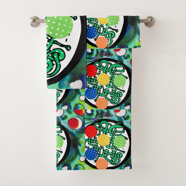 Conjunto De Toalhas Meatball Madness (Insitu)