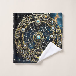 Conjunto De Toalhas Mecanismo Celestial Arte Cósmica