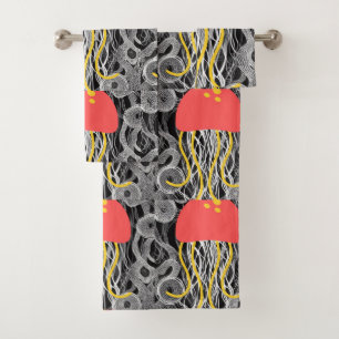 Conjunto De Toalhas medusa