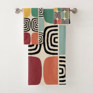 Conjunto De Toalhas Meio século Moderna Era Atômica