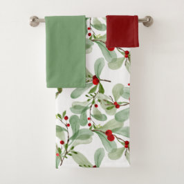 Conjunto De Toalhas Mela de Natal