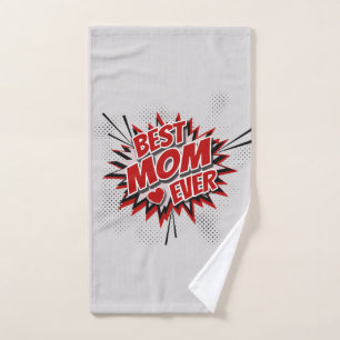 Conjunto De Toalhas Melhor Mãe Nunca