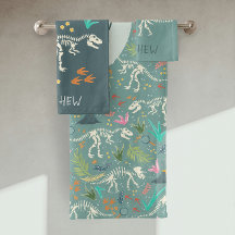 Meninos Fósseis Dinossauros Cutes e Crianças Monog